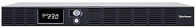 Источник бесперебойного питания/ UPS CyberPower OR1000ERM1U Line-Interactive 1000VA/600W USB/RS-232/SNMPslot /RJ11/45 (4+2 IEC С13)