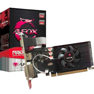 Видеокарта AFOX NVIDIA nVidia GeForce GT 710 AF710-4096D3L7-V1 4Gb DDR3 PCI-E VGA, DVI, HDMI