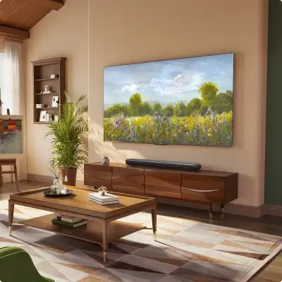 Телевизор 75" TCL 75T7B, 4K UHD, DVB-T /T2 /C, HDMIx3, USBx2, WiFi, Smart TV, черный