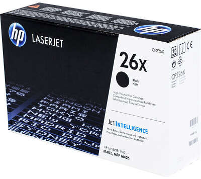 HP 26X Black Original LaserJet Toner Cartridge (CF226X)