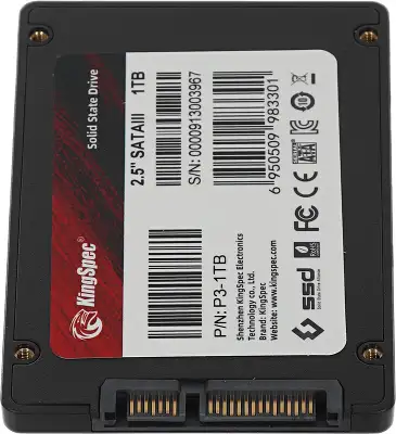 Твердотельный накопитель 2.5" SATA3 1Tb KingSpec P3 [P3-1TB] (SSD)