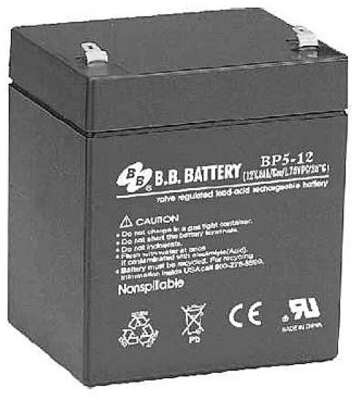 B.B. Battery АКБ BP 5-12 (12V 5Ah)