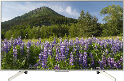 ЖК телевизор Sony 49"/123см KD-49XF7077 LED 4K UHD, серебристый