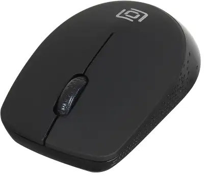 Мышь Оклик 486MW черный оптическая 1600dpi беспров. USB для ноутбука 3but (1196555)