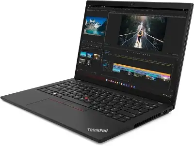 Ноутбук Lenovo ThinkPad T14 G4 Core i5 1335U 16Gb SSD512Gb Intel Iris Xe graphics 14" IPS WUXGA (1920x1200) Windows 11 Pro 64 black WiFi BT Cam (21HEA05QCD)