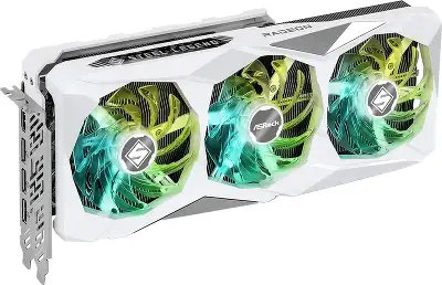 Видеокарта Asrock PCI-E 4.0 RX7800XT SL 16GO AMD Radeon RX 7800XT 16Gb 256bit GDDR6 2213/19500 HDMIx1 DPx3 HDCP Ret