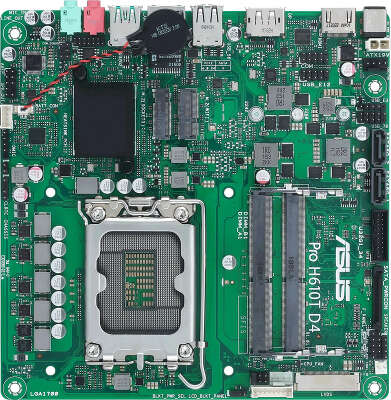 Материнская плата mini-ITX LGA1700 ASUS PRO H610T D4-CSM