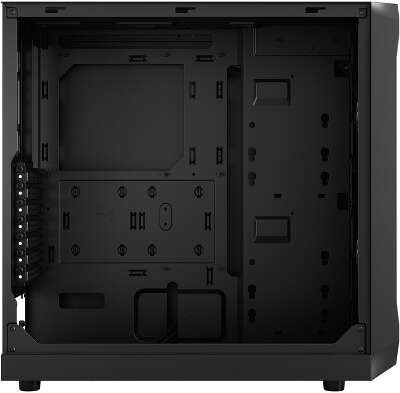 Корпус Fractal Design Focus 2 Black TG Clear Tint, черный, ATX, Без БП (FD-C-FOC2A-01)