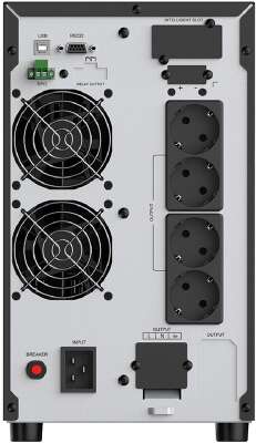 ИБП CBR ESSENCE ESN-3000 [Online 3000 VA / 3000 W, Tower, 4 x EURO + 1 x TB, LCD, HID-USB, RS232, EPO, SNMP slot] (ESN-3KT-4F-LCHERSC)