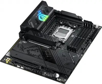 Материнская плата Asus ROG STRIX X870-F GAMING WIFI SocketAM5 AMD X870 4xDDR5 ATX AC`97 8ch(7.1) 2.5Gg RAID+HDMI+DP