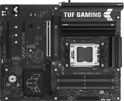 Материнская плата Asus TUF GAMING B850-E WIFI SocketAM5 AMD B850 4xDDR5 ATX AC`97 8ch(7.1) 2.5Gg RAID+HDMI+DP