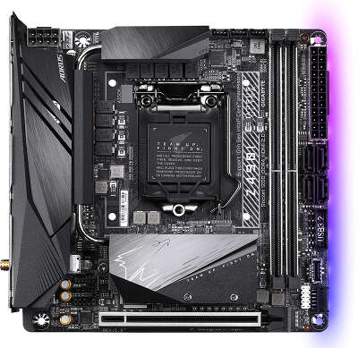 Материнская плата mini-ITX LGA1200 GIGABYTE Z490I AORUS ULTRA