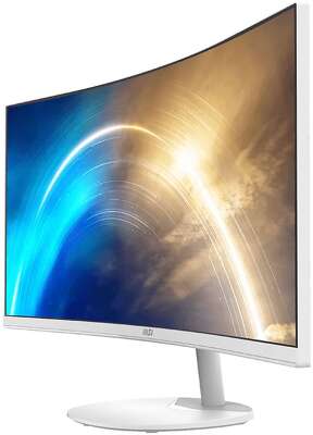 Монитор MSI PRO MP341CQW 34" White (VA, 3440x1440, HDMI+HDMI+DP, 1 ms, 178°/178°, 300 cd/m, 3000:1 (100M:1), 100Hz, MM, Curved)