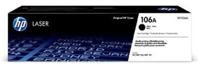 HP W1106A Картридж 106A лазерный черный (1000 стр) {HP LJ 107/135/La}