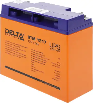 Батарея для ИБП Delta DTM 1217 12В 17Ач