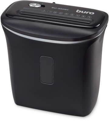 Шредер Buro Home BU-S506C черный (секр.P-4) фрагменты 5лист. 12лтр. пл.карты