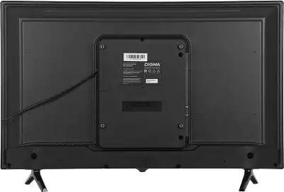Телевизор LED Digma 32" DM-LED32SBB35 Яндекс.ТВ Slim Design черный/черный FULL HD 60Hz DVB-T DVB-T2 DVB-C DVB-S DVB-S2 USB WiFi Smart TV