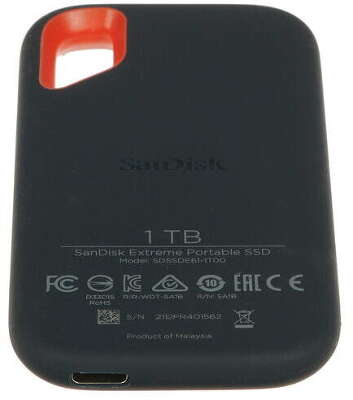 Внешний твердотельный накопитель 1Tb [SDSSDE61-1T00-G25] (SSD) Sandisk Extreme Portable SSD V2