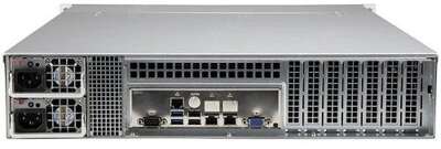 Supermicro CSE-LA25TQC-R609LP server chassis, 2U Dual and Single Intel and AMD CPUs, 7 low-profile expansion slot(s), 8 x 3.5" (tool-less) or 2.5" (screw) hot-swap SAS3/SATA drive bay, 600W/650W RPS