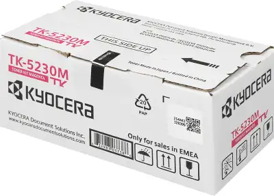 Картридж лазерный Kyocera TK-5230M 1T02R9BNL0 пурпурный (2200стр.) для Kyocera P5021cdn/cdw M5521cdn/cdw