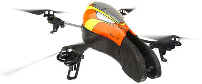 Робот-вертолет Parrot AR Drone 1.0, желтый [PF720001AL]
