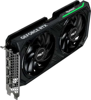 Видеокарта Palit nVidia GeForce RTX 4060 PA-RTX4060 DUAL 8Gb DDR6 PCI-E HDMI, 3DP