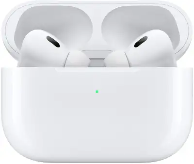 Гарнитура внутриканальные Apple AirPods Pro 2 2023 USB-C A3047/A3048/A2968 белый беспроводные bluetooth в ушной раковине (MTJV3ZA/A)