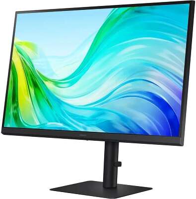 Монитор 27" SAMSUNG S27F610EAI ViewFinity S6 S61F QHD Black (IPS, 2560x1440, HDMI+HDMI+DP, 5 ms, 178°/178°, 300 cd/m, 1000:1, 100Hz, Pivot)