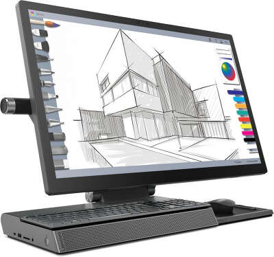 Моноблок Lenovo Yoga A940-27ICB 27" WQHD i5-8400/16/1000/128 SSD/R RX 560 4G/WF/BT/Cam/Kb+Mouse/W10,серый