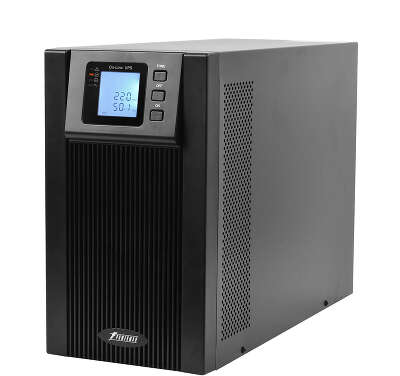 ИБП Powerman Online 2000 Plus, 2000VA, 1400W, EURO (без аккумуляторов)