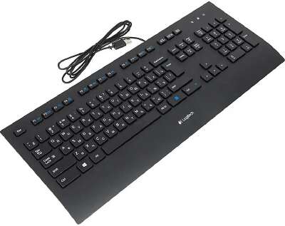 920-005215 Logitech Клавиатура K280E USB оригинальная заводская гравировка RU/LAT