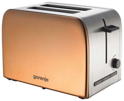 Тостер Gorenje T1100INF серебристый/черный