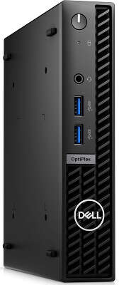 Неттоп Dell Optiplex 7010 Micro i3 13100T (2.5) 16Gb SSD512Gb UHDG 730 Windows 11 Pro GbitEth WiFi BT 260W мышь клавиатура черный (7010-3651)
