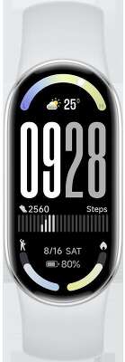 Фитнес-браслет Xiaomi Smart Band 10 Glacier Silver [BHR07PSGL]