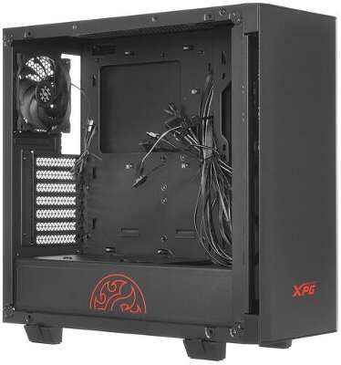 Корпус Adata XPG INVADER, черный, ATX, Без БП (INVADER-BKCWW)