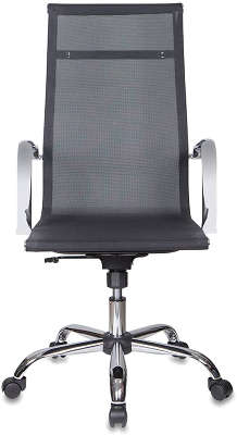 Кресло руководителя Бюрократ CH-993/M01 черный M01 сетка крестовина хром
