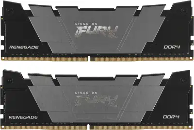 Память DDR4 2x8GB 3600MHz Kingston KF436C16RB2K2/16 Fury Renegade Black RTL Gaming PC4-28800 CL16 DIMM 288-pin 1.35В dual rank с радиатором Ret