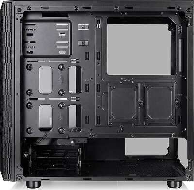 Корпус Thermaltake Versa J23 TG, черный, ATX, Без БП (CA-1L6-00M1WN-00)