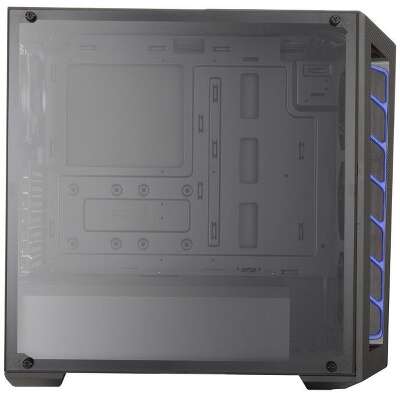 Корпус COOLERMASTER MasterBox MB510L, черный/синий, ATX, Без БП (MCB-B510L-KANN-S03)
