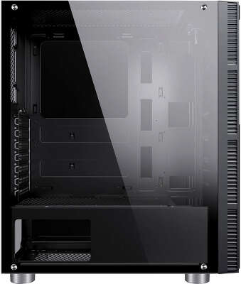 корпус Accord 3407 black w/o PSU ATX 8x120mm 2xUSB2.0 1xUSB3.0 audio bott PSU