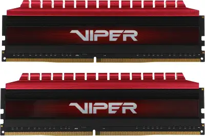 Память DDR4 2x16Gb 3600MHz Patriot PV432G360C8K Viper 4 RTL PC4-28800 CL18 DIMM 288-pin 1.35В с радиатором Ret