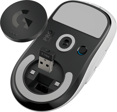 Logitech Mouse PRO Х Superlight Wireless Gaming White 910-005946