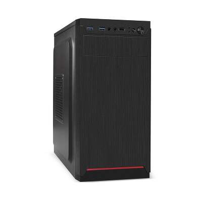 Корпус ExeGate BAA-114U2, черный, mATX, Без БП (EX292356RUS)