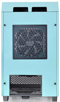 Корпус Thermaltake The Tower 100 Turquoise, бирюзовый, Mini-ITX, Без БП (CA-1R3-00SBWN-00)
