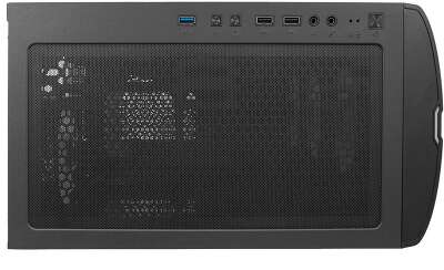 Корпус 1STPLAYER FIREBASE X4, черный, ATX, Без БП (X4-BK-4F1)