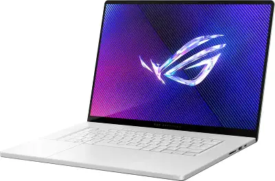 Ноутбук Asus ROG Zephyrus G16 GU605CX-QR077W Core Ultra 9 285H 64Gb SSD1Tb NVIDIA GeForce RTX 5090 24Gb 16" OLED 2.5K (2560x1600) Windows 11 Home white WiFi BT Cam (90NR0M66-M00420)