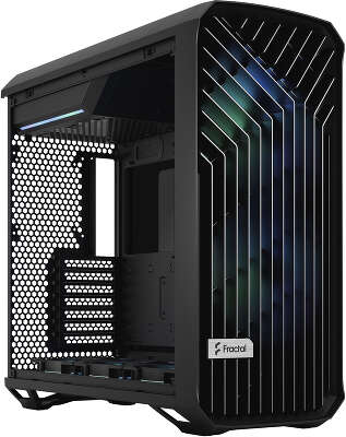 Корпус Fractal Design Torrent Black RGB TG Light Tint, черный, EATX, Без БП (FD-C-TOR1A-04)