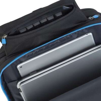 Рюкзак для ноутбука 17.3" Riva 7860 черный полиэстер (7860 BLACK)