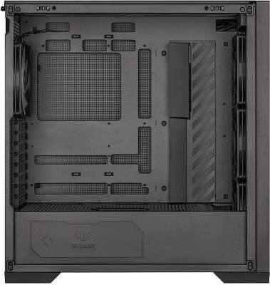 Корпус ASUS TUF GAMING GT302 TG ARGB BLACK (90DC00I0-B19000) GT302/ARGB FANS/BLK