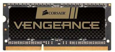 Память DDR3 4Gb 1600MHz Corsair CMSX4GX3M1A1600C9 Vengeance RTL PC3-12800 CL9 SO-DIMM 204-pin 1.5В Ret